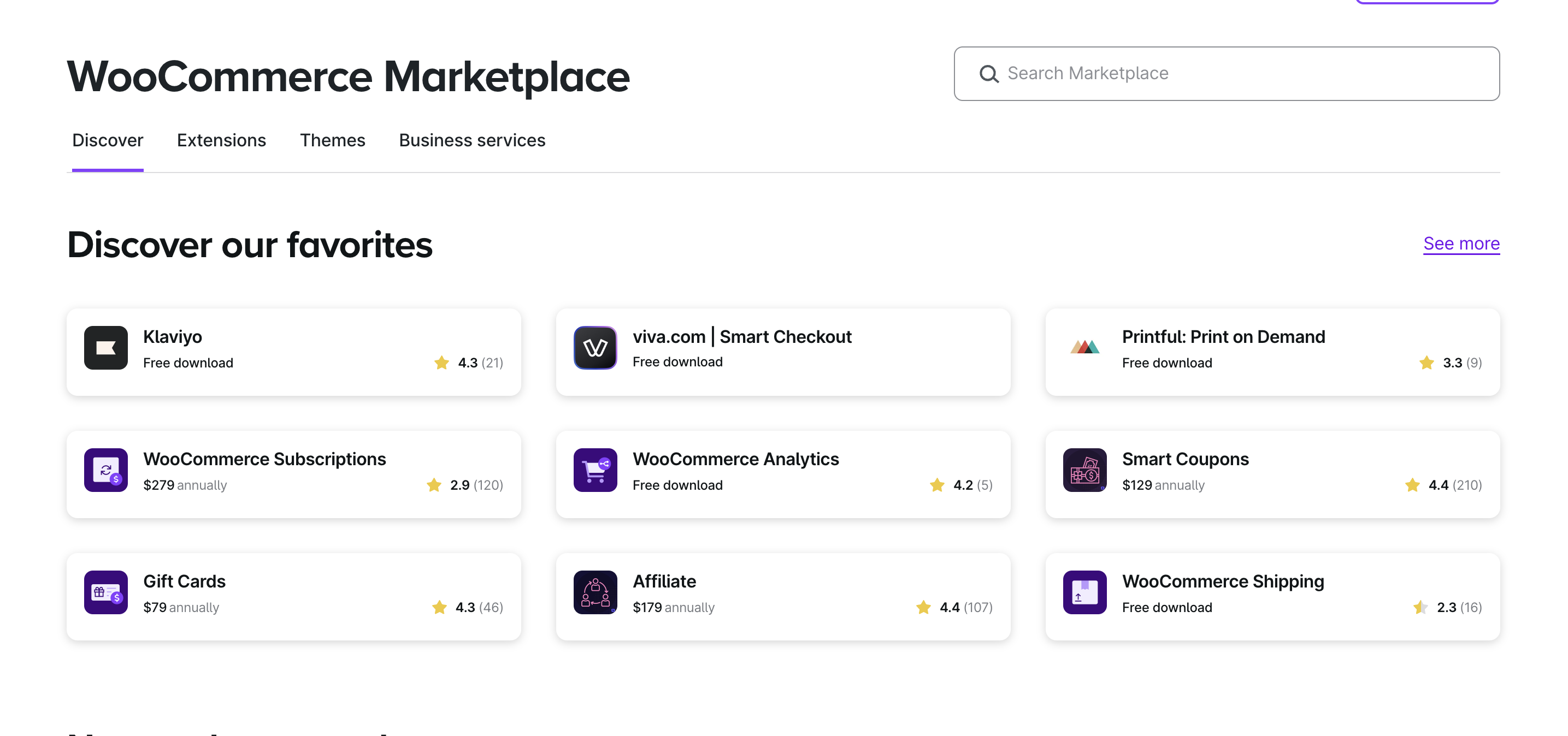 marketplace woocommerce
