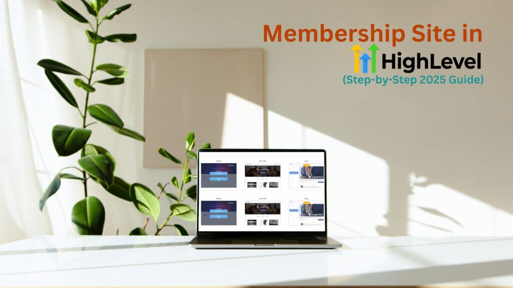 membership site gohighlevel