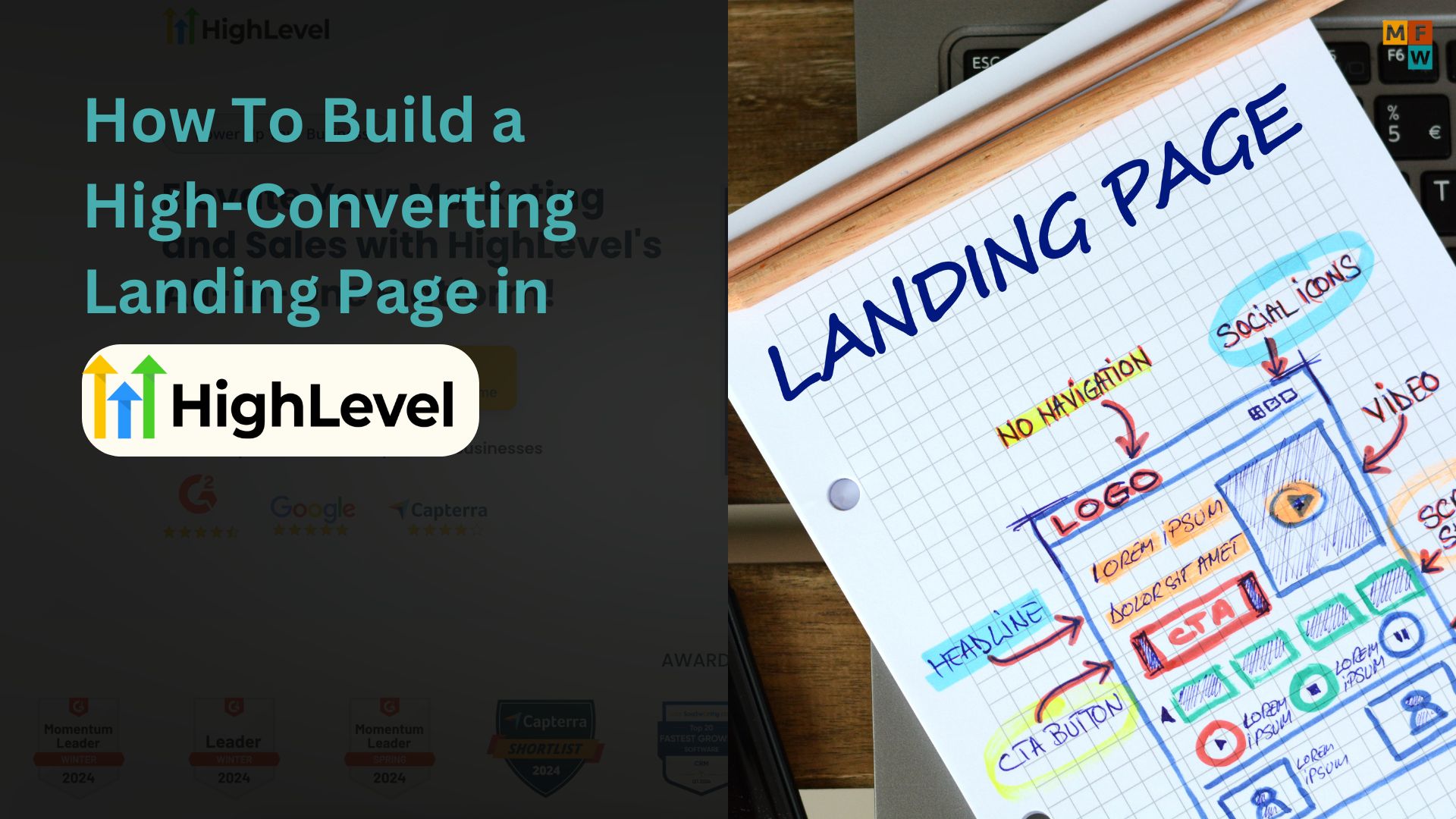 How To Build a High-Converting Landing Page in GoHighLevel