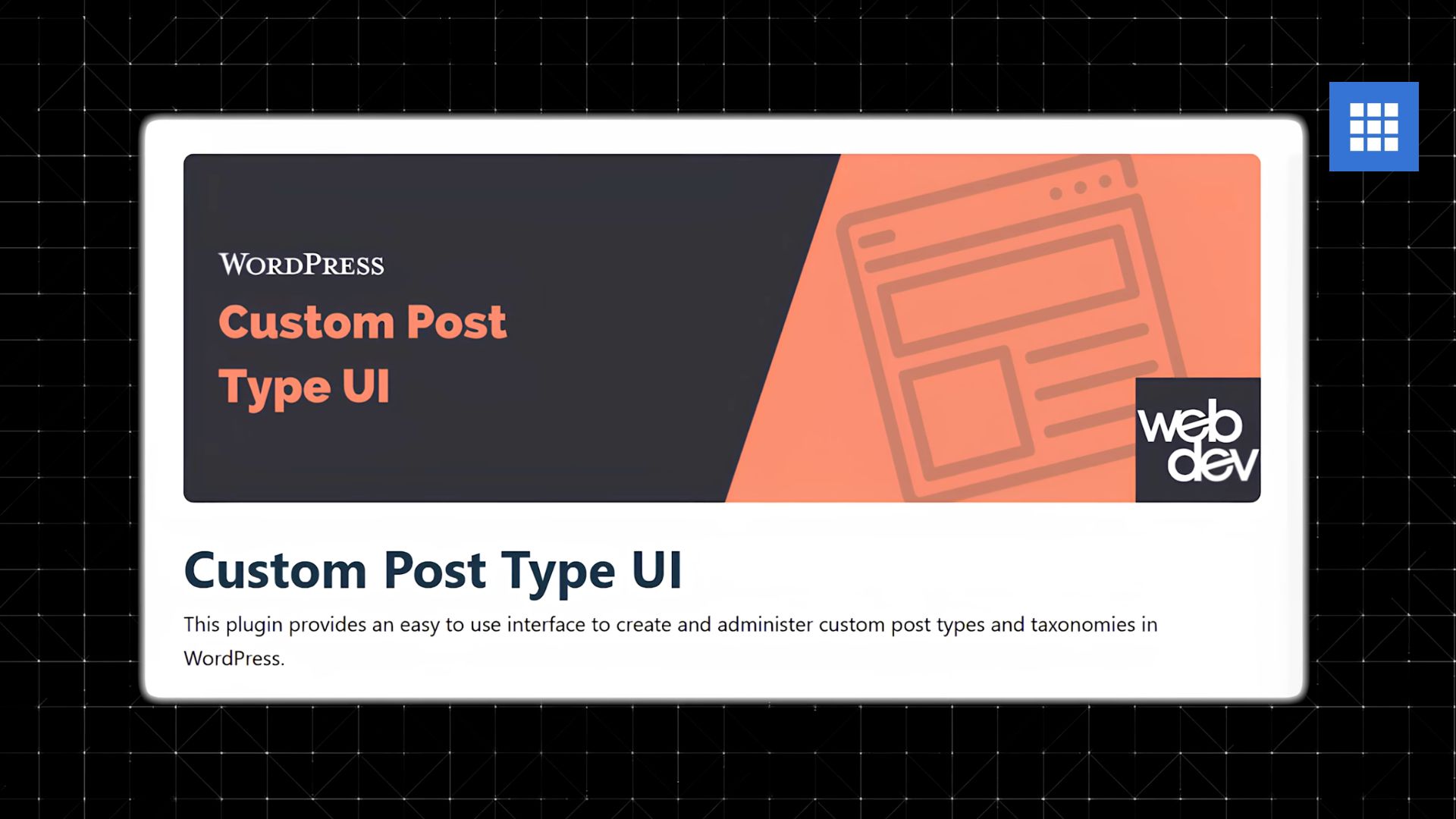 CCM-MFW-create-custom-post-types-directory-wordpress-bluehost
